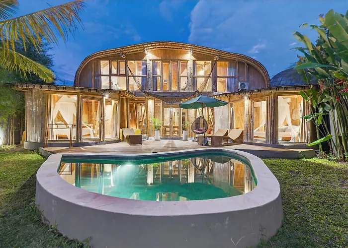 Noon Eco Bamboo Villas Getaway In Canggu