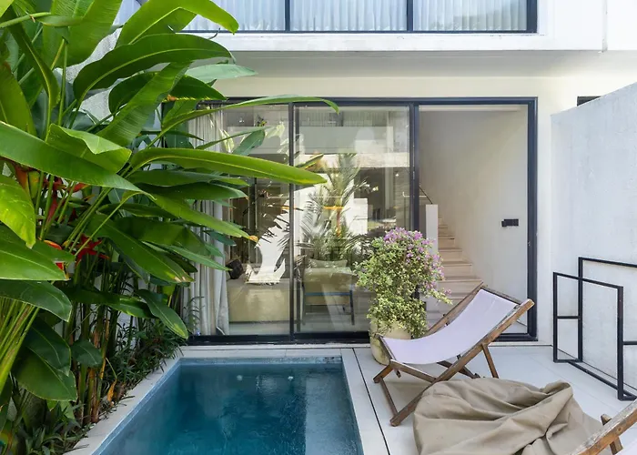 Luxury 2Br Berawa Loft | Private Pool, Near Cafe