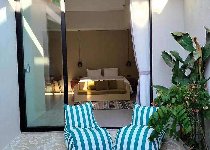 V4- One Bed Room Villas With Kitchen And Pool - 5 Minutes To The Beach And Restaurant