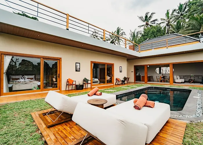 Joyluck Royal Private Villa Ubud Rice Field View