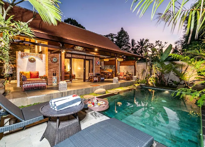 Private Pool & Stone Spa Bath & Covered Terrace