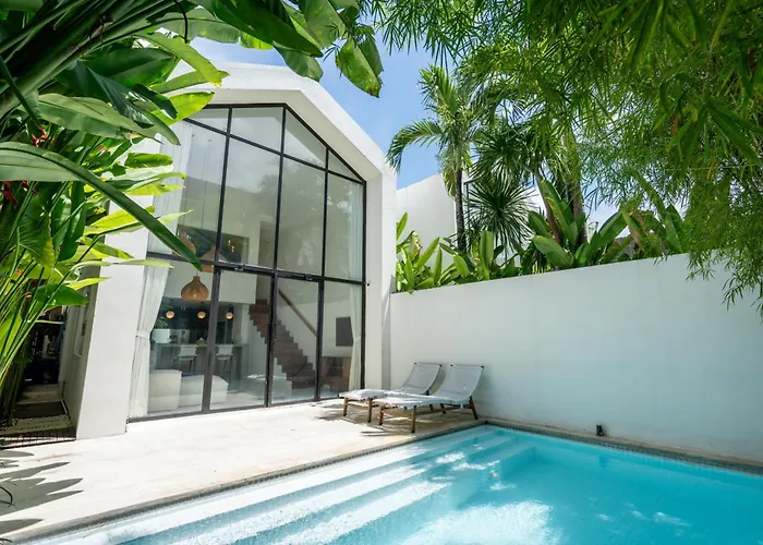 Stylish 1Br Villa With Ac Living And Pool In Pererenan