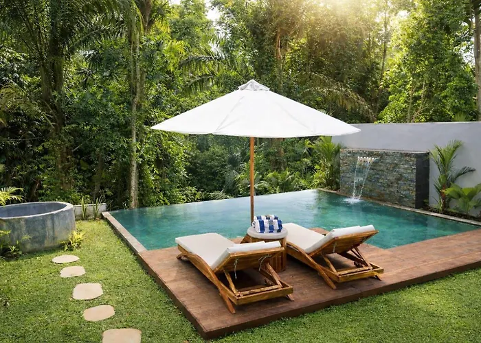 Luxury Jungle Villa In Ubud - Infinity Pool, River View & Total Privacy