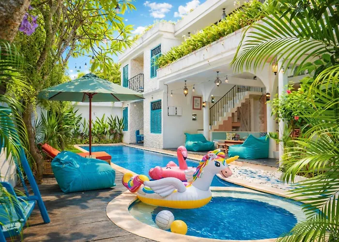Villa Tyche Luxury 4Br Pool Villa Walk To Double Six Beach & Eat Street