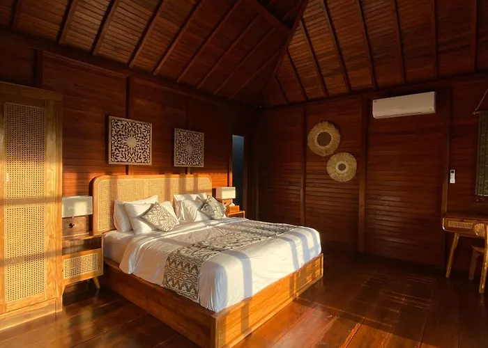 Charming 1Br Wooden Villa Private Pool & Sunset View