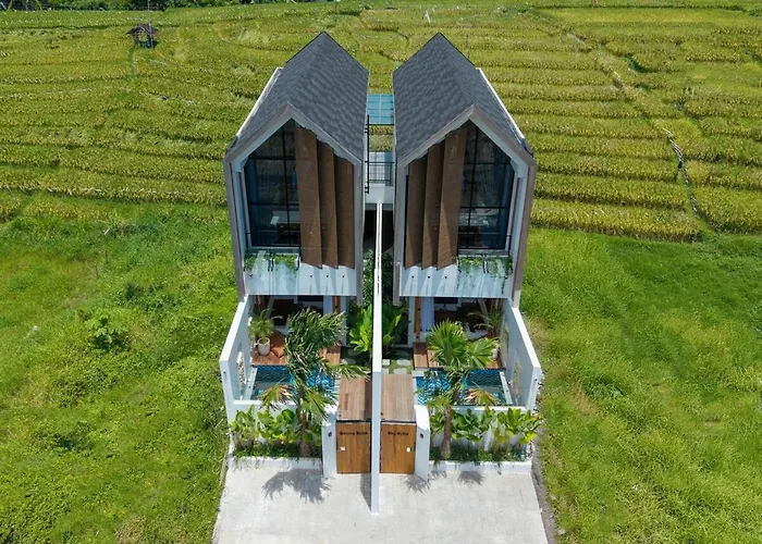 Casa Le Twins 1Br Loft With Pool & Rice Views In Canggu