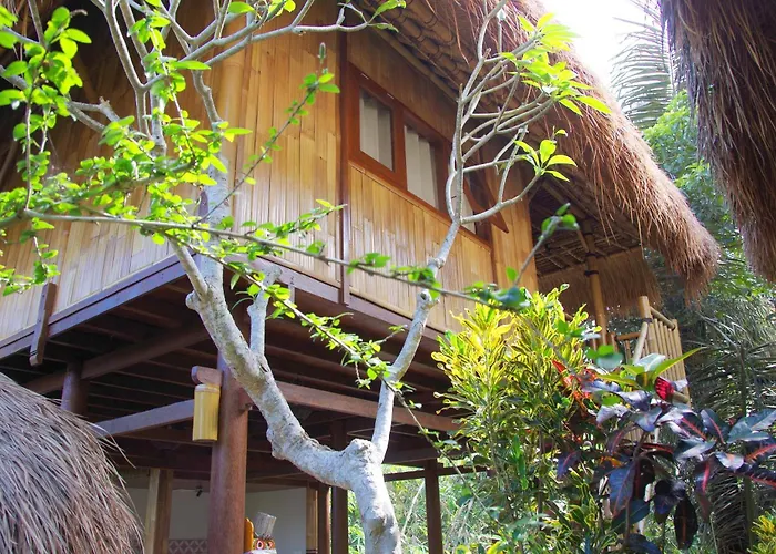 Organic Bamboo Villa Near Ubud