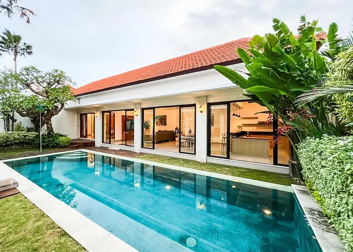 Stylish 3Br Pool Villa 5 Min To Beach Canggu