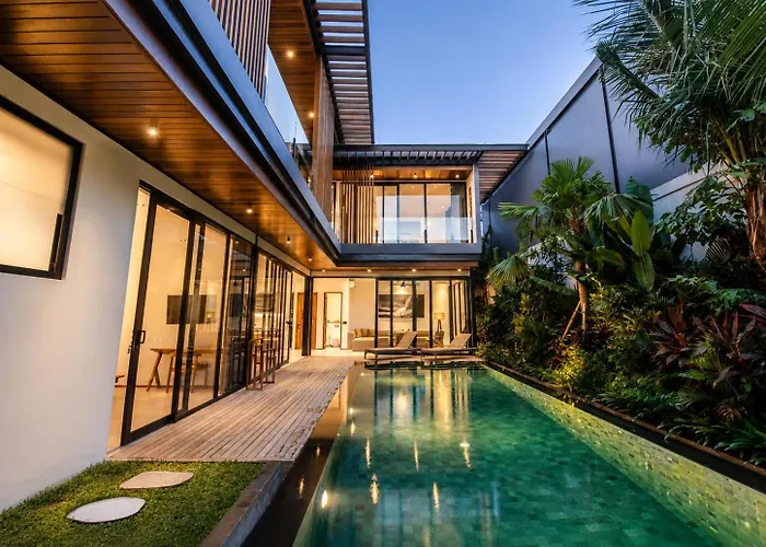 Modern Boho 5Br, 200M To Canggu'S Beachfront