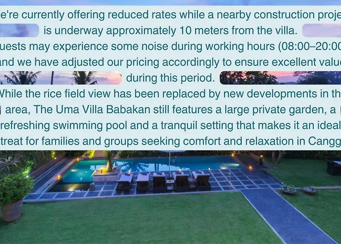 The Uma Villa Canggu By Adam Jyota Management