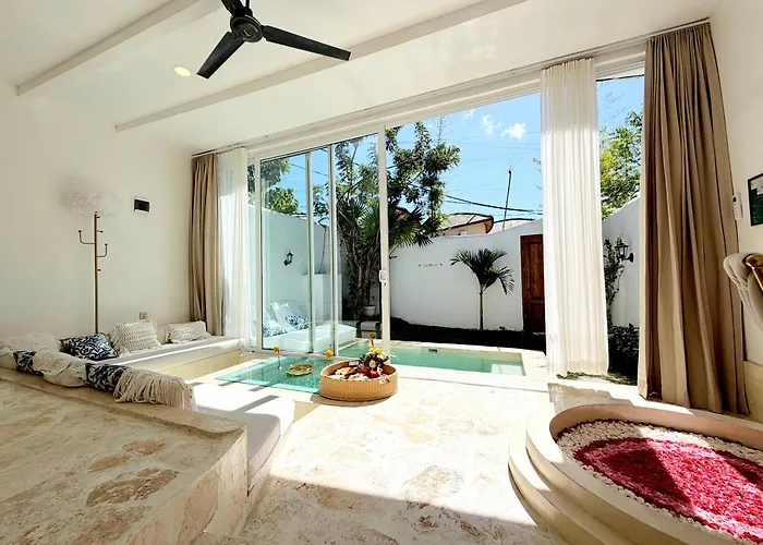 Mare 1Br Romantic Villa, 5 Min To Thomas Beach