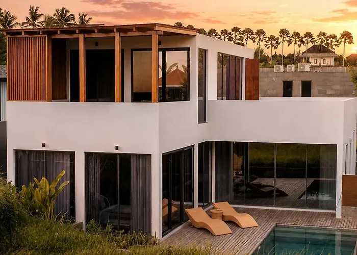 Glass House 2Br Villa In Rice Filed, Ubud