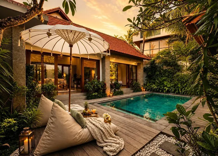 Pavilion Pool Villa In Pererenan By Nusa Havens