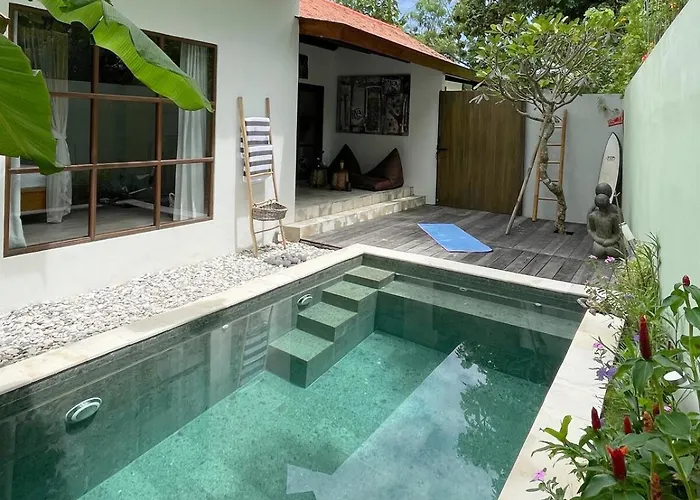 Art Villa Manatee - 2Br Private Pool Oasis In Bingin