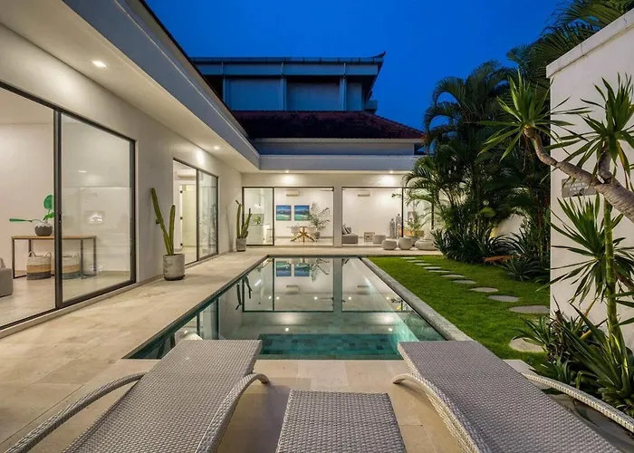 Yuka V1 Modern Tropical 2Br With Pool In Seminyak