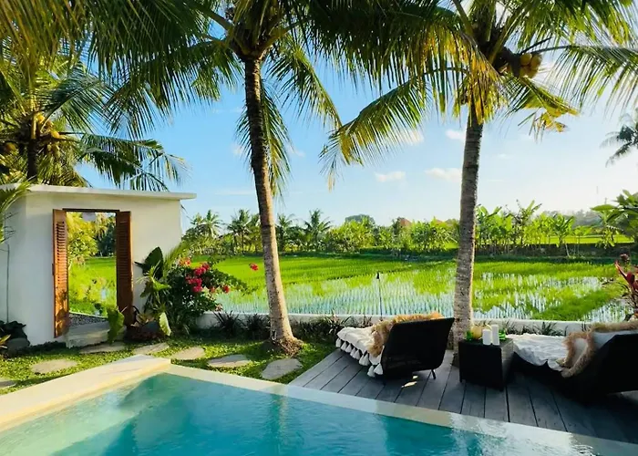 Honeymoon Villa Private Pool Rice View Ubud