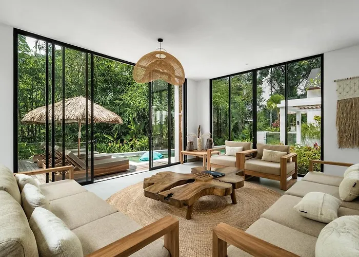 Ubud Jungle Villa - 5Br Luxury With Private Gym Enjoy Forest