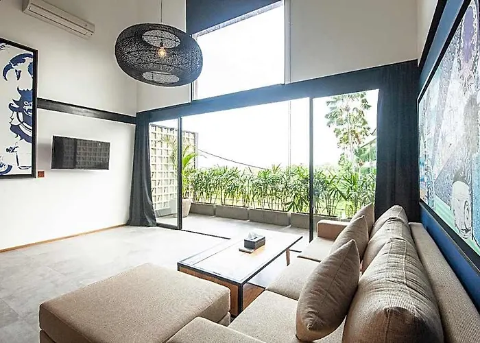 New Duplex Apartment 200M To Beach Canggu