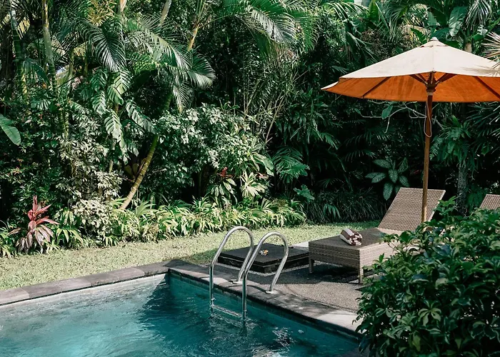 Rakarai Villa Ubud-Tropical Pool, Prime Location