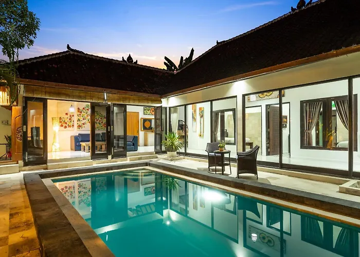 Villa A 2Br Private Villa Pool & Kitchen Legian Seminyak
