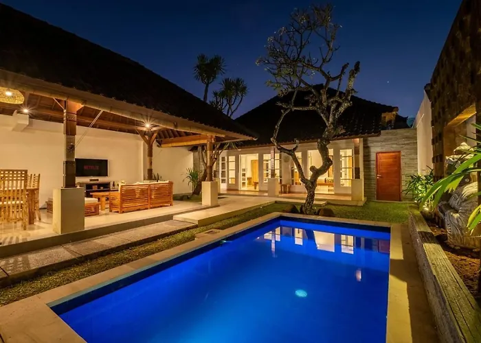 Family Villa With Private Pool And Bbq In Seminyak