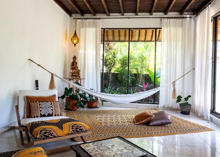 Unique 1Br Villa Central Ubud, Private Gym & Office - Parvati Villa