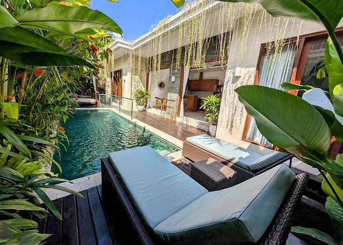 Bali Blue I - Two-Bedroom Peaceful Garden Pool Villa Oasis In Central Seminyak