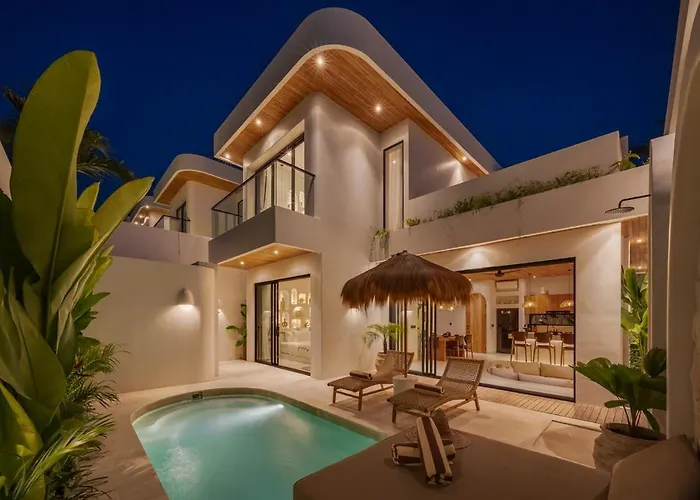New 2Br Villa With Rooftop Sauna, Ice Bath, Jacuzzi - Bingin