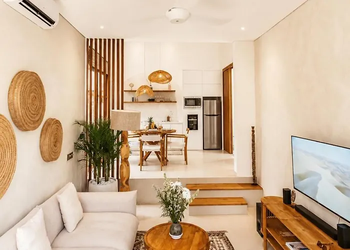Coco 1Br Private Pool Villa In Pererenan With Skylight Bathtub