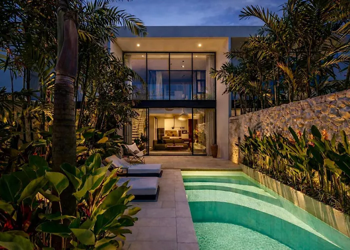 Amaulu Villa - Ocean View 2Br Private Pool & Rooftop In Uluwatu