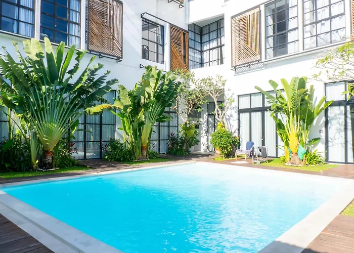 Modern 1Br Tropical Loft With Shared Pool