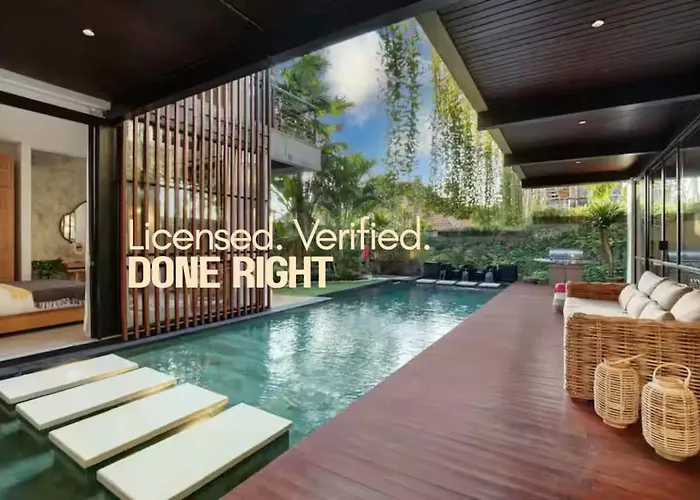 Digital Nomads! Couples! Modern Explorers! A Fresh Luxxe Hideaway In Prime Canggu For 10