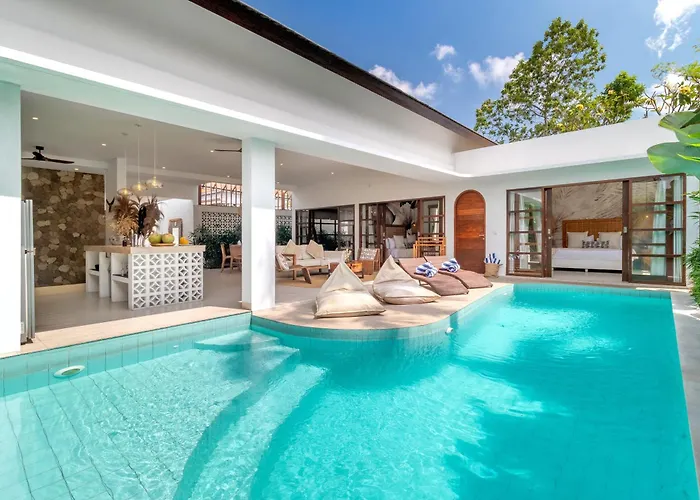 Villa Crusoe Stylish 3Br Oasis In Berawa