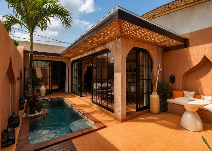 Moroccan 1Br Tropical Oasis In Pererenan
