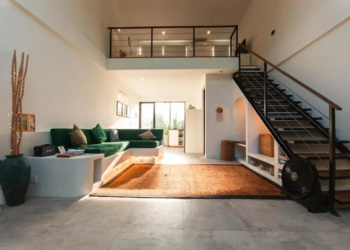 Modern Mezzanine Loft In Umalas With Private Pool