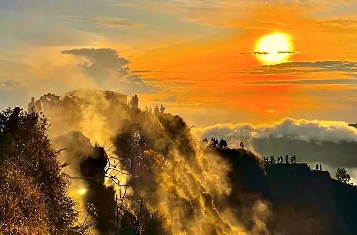 Volcano Lake View