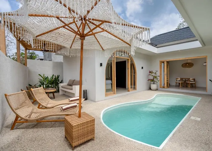 Peaceful Villa 2 Bdr - Private Pool - Near Beach